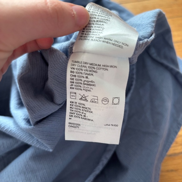 Oversized Corduroy Botton Down - Picture 10 of 10